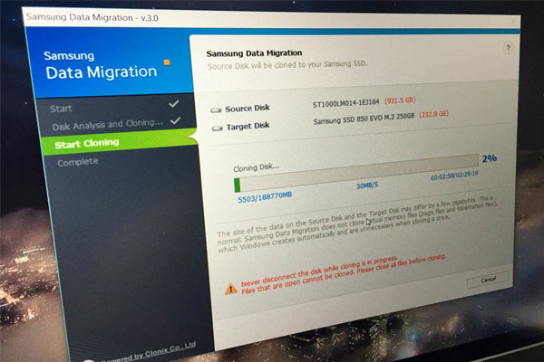 Samsung Migration Tool